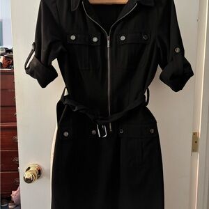 Michael Kors Black Dress with Belt